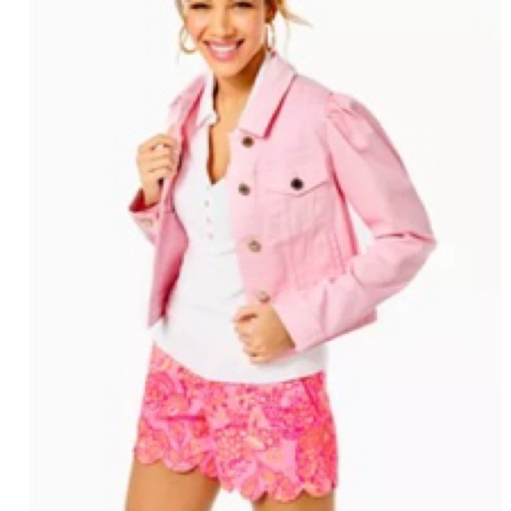 Lilly Pulitzer denim jacket